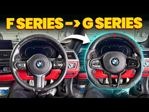 BMW F-Series to G-Series Steering Wheel Conversion – COMPLETE Plug & Play Retrofit!