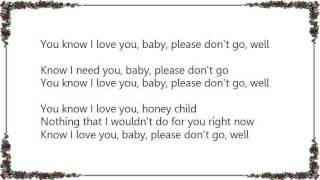 John Lennon - Well Baby Please Don&#39;t Go Lyrics