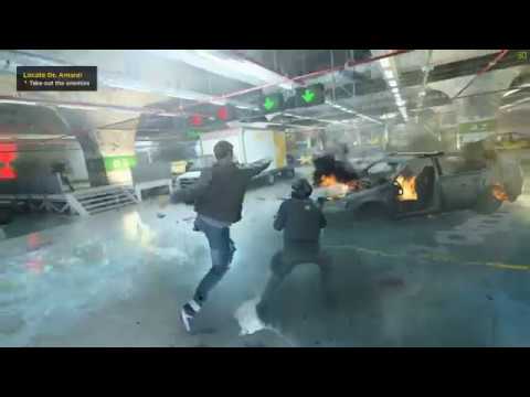 Quantum Break (PC) - Unlimited powers and ammo gameplay