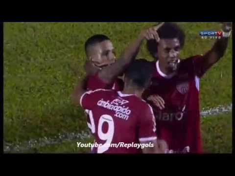 Gol de Roni - Mogi Mirim 1 x 1 Santos - Semifinal - Campeonato Paulista 2013
