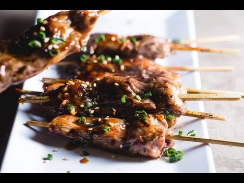 Hoisin Beef Skewers | SAM THE COOKING GUY