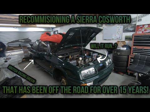 This 3 Door Sierra Cosworth Has Been Off The Road For 15+ Years! - Recommissioning A Cossie!