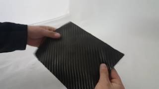 Composite Envisions Web-Lock Carbon Fiber 4x4 Twill Stabilization
