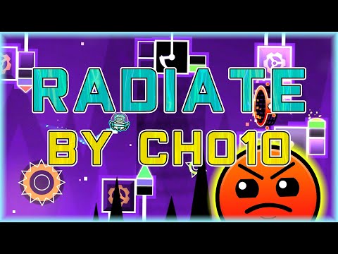 Radiate (By CHO10) [All Coins] | Geometry Dash