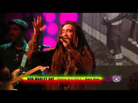 Roe Delgado en el Bob Marley Day de Vitoria 2013.