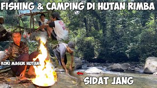 Download lagu Camping, Fishing & Eating What We Catch in The Jungle mp3