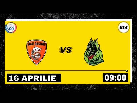 LIVE 🏀 CN U14M ACS Dan Dacian Portocaliu Bucuresti - ACS Gladius Lucky Dragons Targu Mures
