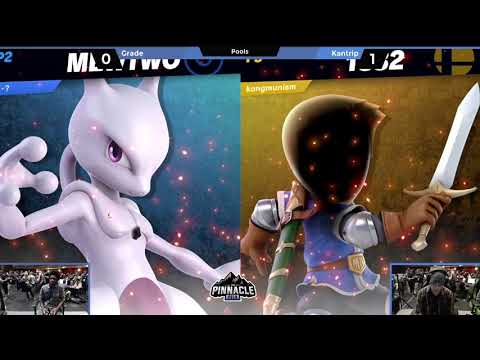 Pinnacle 2018: Ultimate Pools - Grade (Mewtwo) vs Kantrip (Mii Swordfighter)
