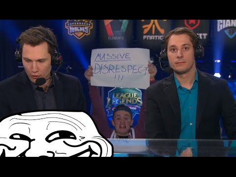 [SPOILER] MASSIVE DISRESPECT!! German fans trolling at EU LCS