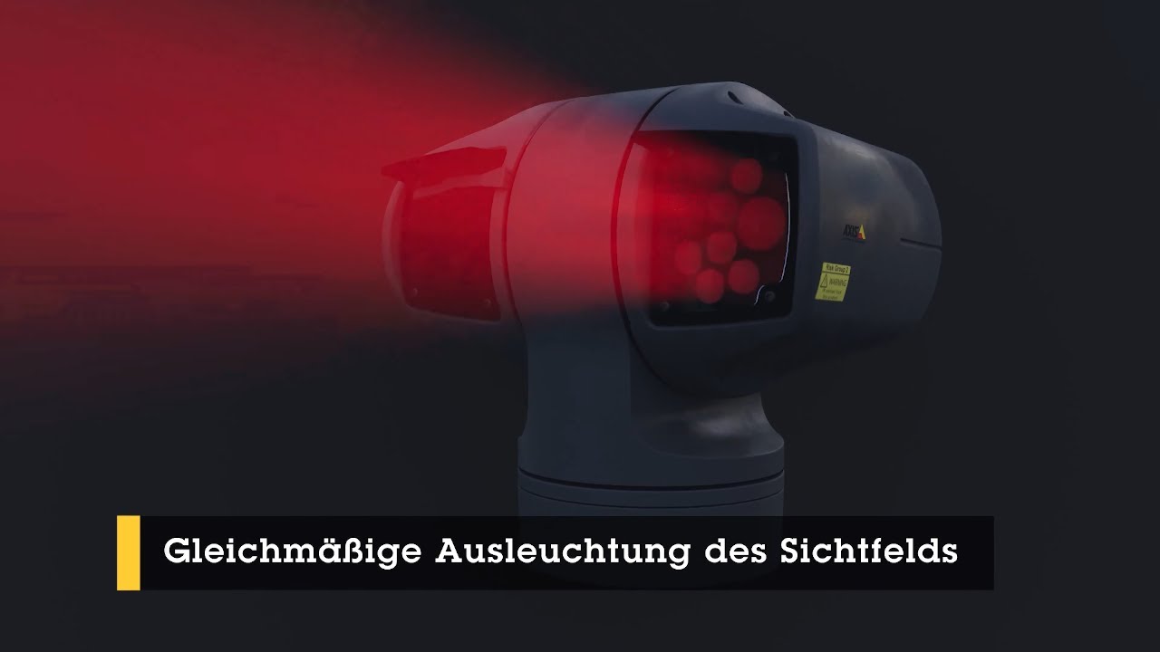 Axis Netzwerkkamera Q6225-LE 50 Hz 400m IR-Beleuchtung