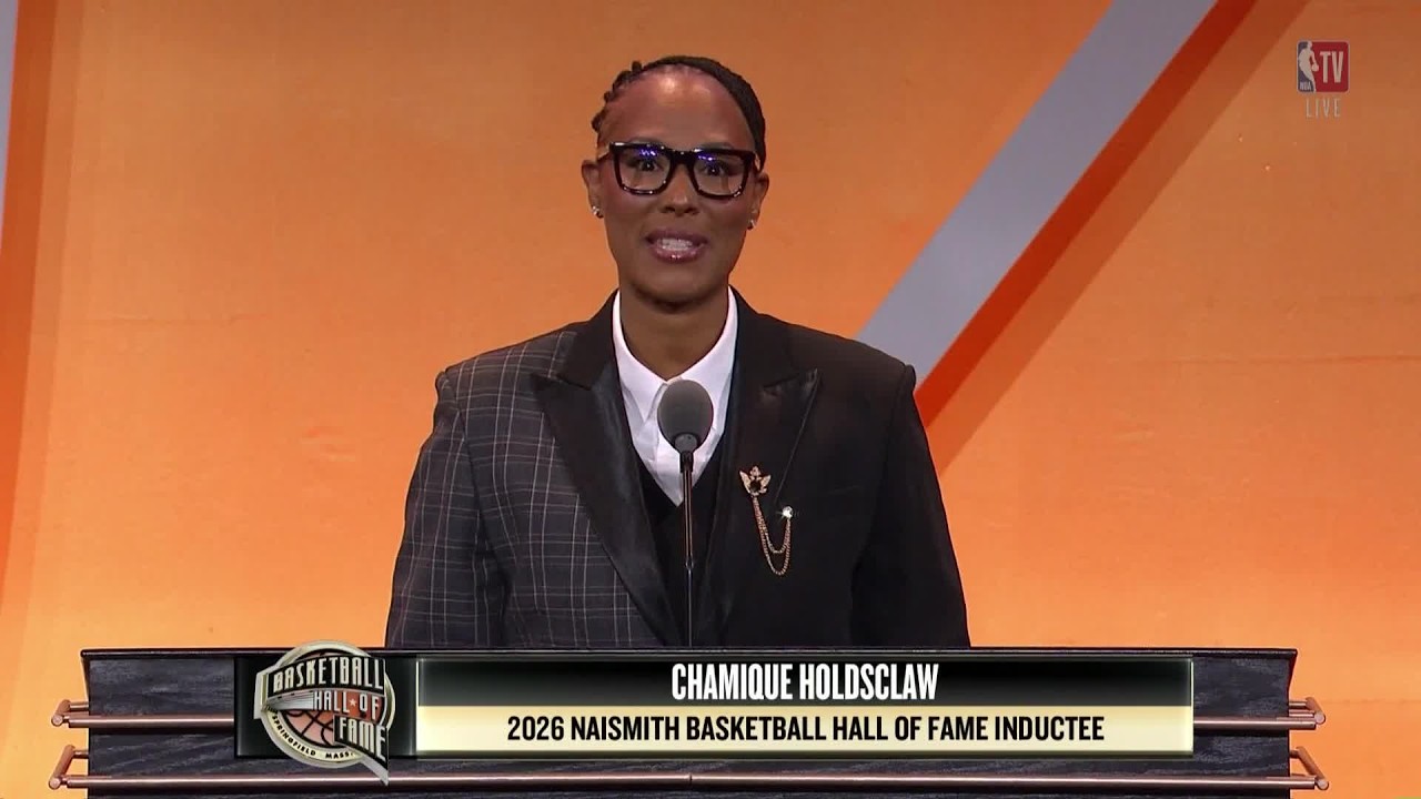 Chamique Holdsclaw gets inducted into the Basketball Hall of Fame | WNBA on ESPN