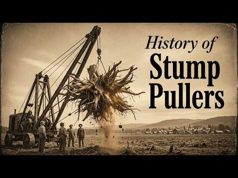 The History of Stump Pullers — Why America Built Giant Machines to Rip 30-Ton Trees From The Ground