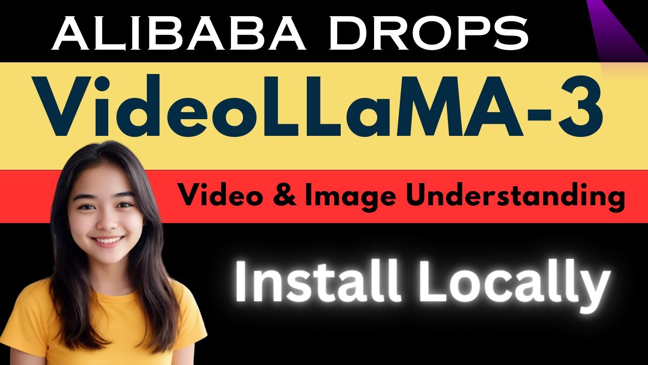 Alibaba Unveils VideoLLaMA-3 - Install Locally for Video Understanding