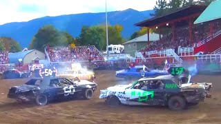 preview picture of video '2014 Armstrong Demolition Derby - Heat 1'