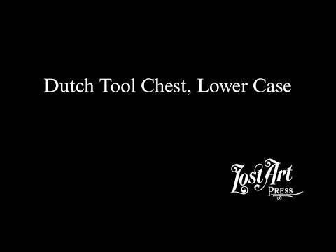 Dutch Tool Chest, Lower Case