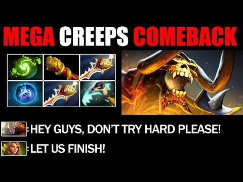 38 Kills Divine Rapier Clinkz Defend Mega Creeps - Epic Comeback Immortal Rank Dota 2