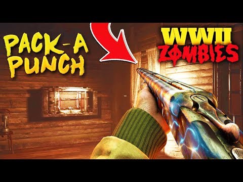 WW2 Zombies - How to Pack-A-Punch Easter Egg on Groesten Haus! (Step By Step Walkthrough Tutorial)