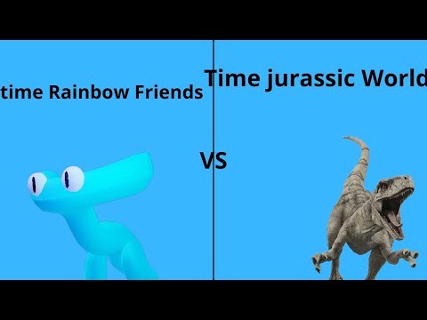 Team Rainbow Friends chapter 2 vs team Jurassic World