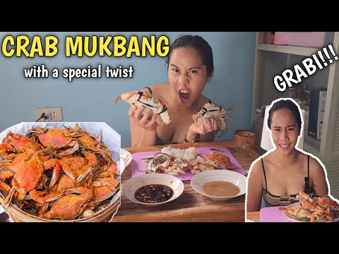 CRAB MUKBANG WITH A TWIST | DI KO KINAYA GRABI😱