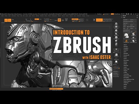Introduction to Zbrush with Isaac Oster