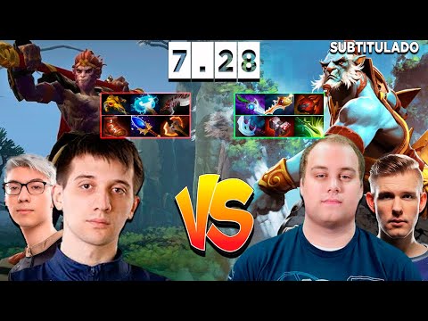 Arteezy y Gunnar vs CCNC, Cr1t y Mason |Subtitulado|
