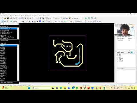 Diptrace tutorial for PCB Design basics