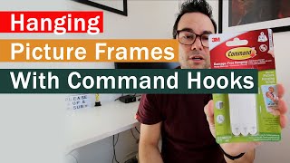 How to hang picture frames with 3M command hooks