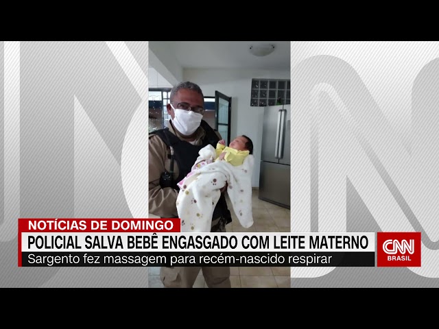 Policial Salva Recém Nascido Engasgado Com Leite Em Mg Cnn Brasil
