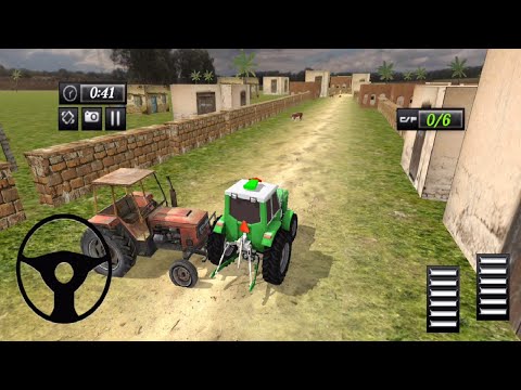 Tractor Tow Heavy Vehicles - Heavy Tractor Pull Driving Simulator Game 2020 - Android Gameplay