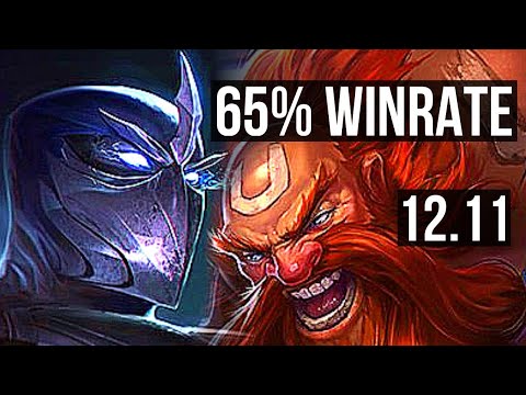 SHEN vs GRAGAS (TOP) | 65% winrate, Godlike | TR Diamond | 12.11