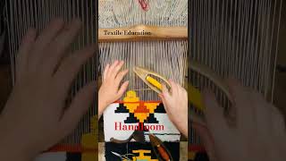 Handloom weaving Design #textilepatterns #machine #fabricscience #textileart #fabriccrafting #fabric