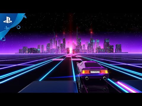 Neon Drive - Announce Trailer | PS4