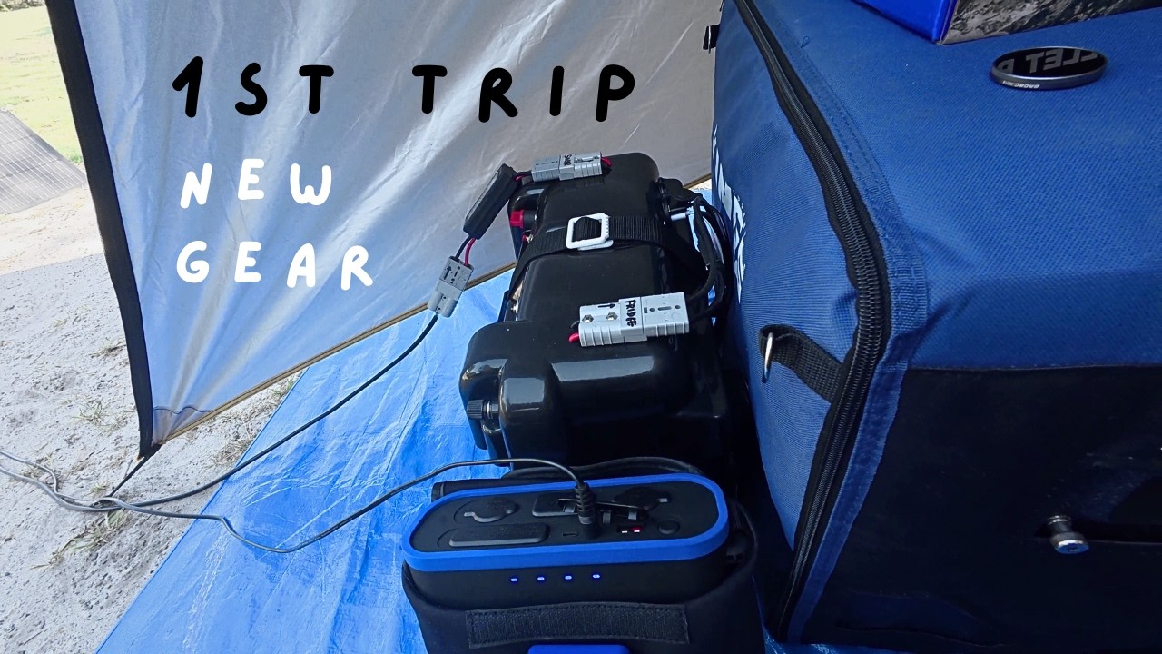 Kings 36Ah + 70W Solar + 100Ah Battery — Basic 12V Setup & Kings 40L Fridge Test