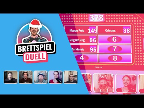 Brettspiel Duell • Folge 1 • Die Chat vs Stream QUIZ SHOW