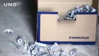 Kołek rozporowy uniwersalny UNO 8x32 mm z wkrętem R-S3-UNO-08+/8 Rawlplug (8 szt.) (Zdjęcie 3)