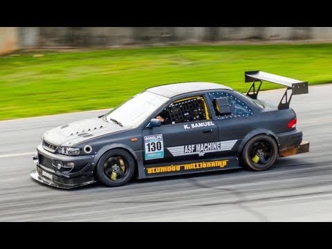 485 HP \"Slumdog Millionaire\" Time Attack Subaru RS Coupe - (Track) One Take