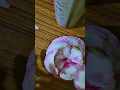 DIY flower 🌹 with tissue paper 📜