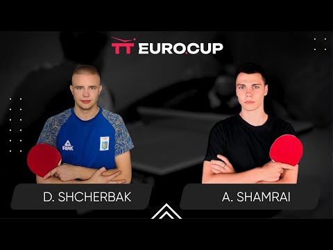 09:55 Denys Shcherbak - Andrii Shamrai 22.01.2024 TT Euro.Cup Ukraine Star. TABLE 3