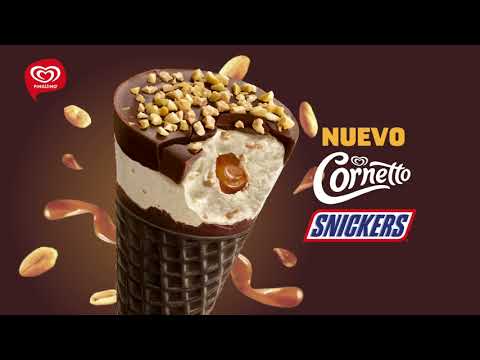 Prueba el nuevo Cornetto Snickers