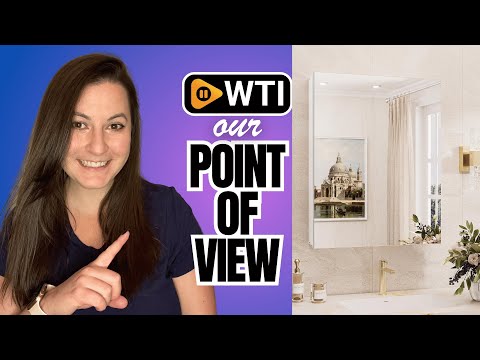 TokeShimi 20x26 Medicine Cabinet Mirror with Storage Tempered - WTI product video review