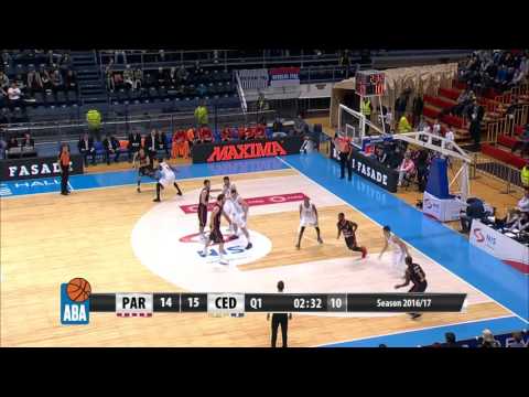 ABA Liga 2016/17, Round 8 match: Partizan NIS - Cedevita  (12.11.2016)