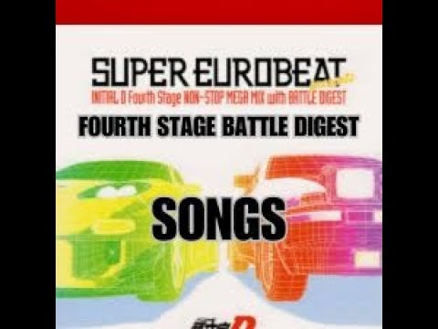 Initial D Fourth Stage Battle Digest All Songs