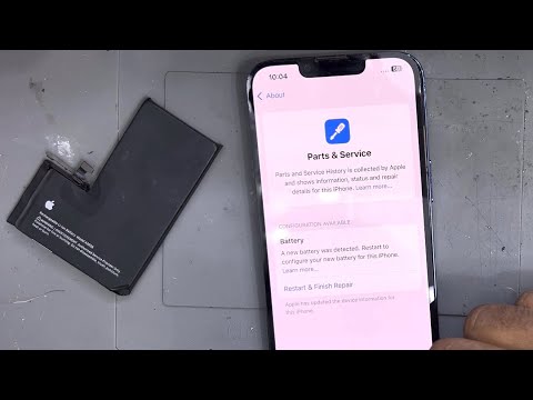 iPhone 13 Pro battery replacement // battery unknown part solution #easytrick