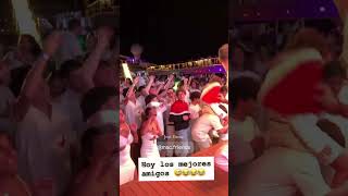 Just dance 🥳 aboard Msc Cruises with msc friend leone mami #justdance #msccruises #mscfriends