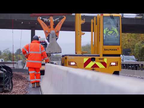 M5 Rebloc Barrier Installation