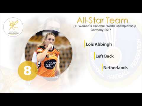 Lois Abbingh (NED) - All-star left back | IHFtv - Germany 2017