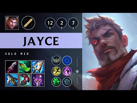 Jayce Mid vs LeBlanc: Dominating - EUW Challenger Patch 25.S1.1