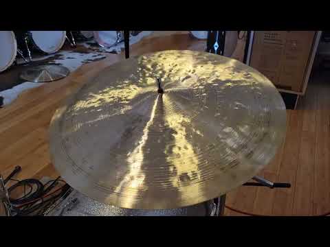 (SOLD) Cymbals - (Used) Funch 20" Old Stamp K Clone