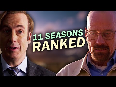Every Breaking Bad & Better Call Saul SEASON Ranked