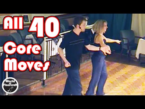 Core Intermediate Modern Jive - Demonstration All 40 Moves